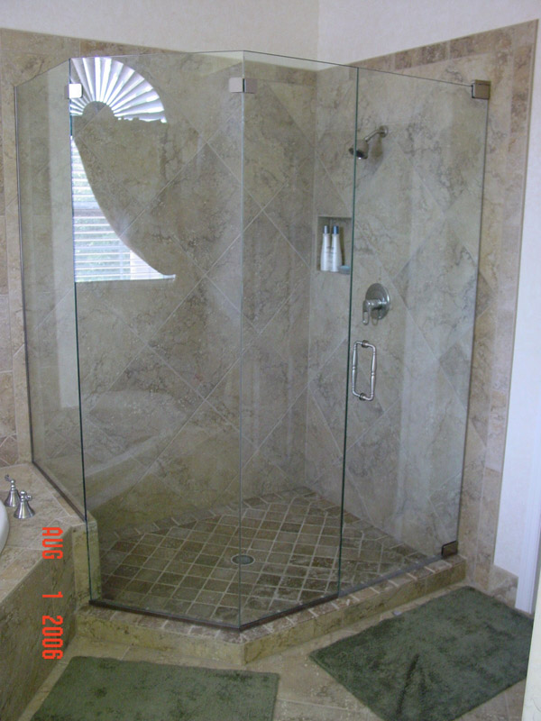 Pewter Shower Doors Cape Coral, Florida