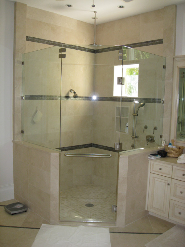 Seamless Shower Doors Cape Coral, Florida