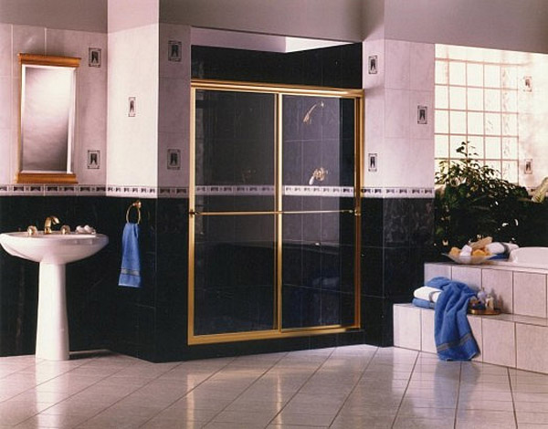 Gold Shower Doors Sanibel, Florida